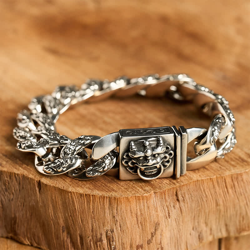 Buddha Stones Pulsera de cobre bicolor Pi Xiu de buena fortuna - image 4