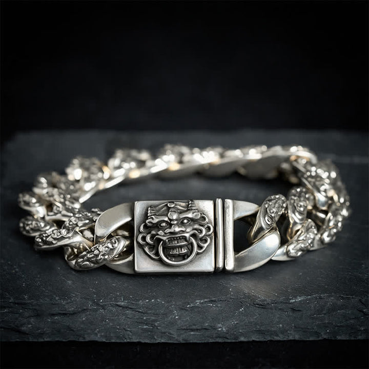 Buddha Stones Pulsera de cobre bicolor Pi Xiu de buena fortuna - image 1