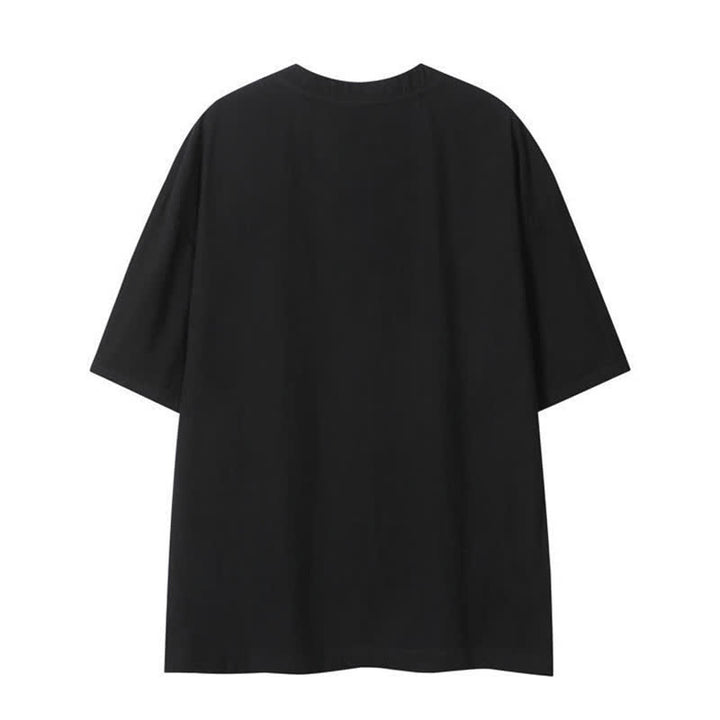 Buddha Stones Camisetas de manga corta para hombre, estilo bohemio informal de verano con cordón ajustable. - image 13