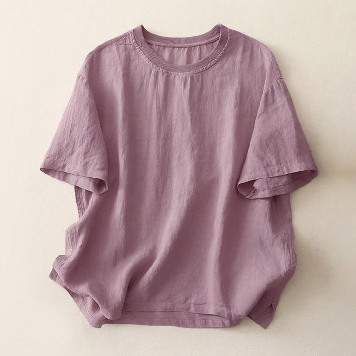 Camiseta de manga corta para mujer con cuello redondo y diseño de Buddha Stones. - Cardo - US14，UK/AU18，EU46 (2XL) - image 20