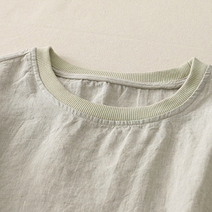 Camiseta de manga corta de poliéster para mujer con cuello redondo y diseño de Buddha Stones. - image 26