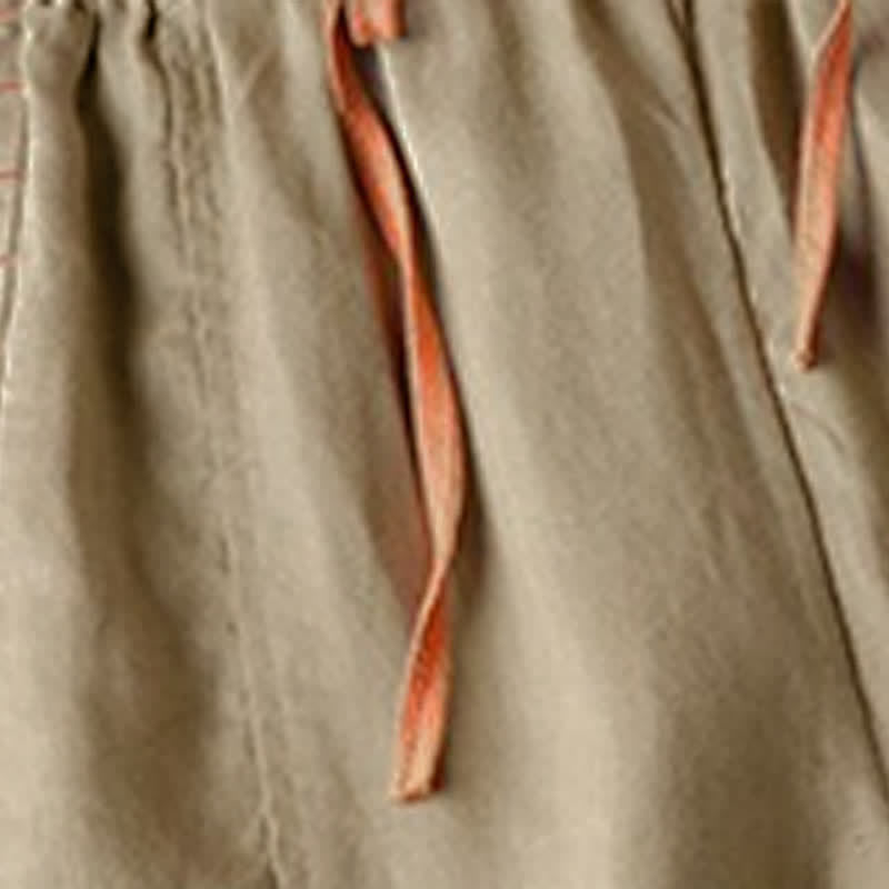 Pantalones de mujer de pierna ancha con bolsillos, estilo casual, con abertura en el bajo y estampado de Buddha Stones. - image 9