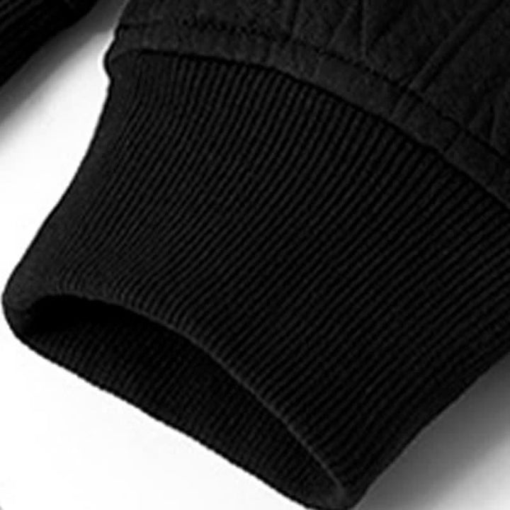 Sudadera con capucha de manga larga para hombre con diseño retorcido y botones de Buddha Stones para otoño/invierno. - image 12