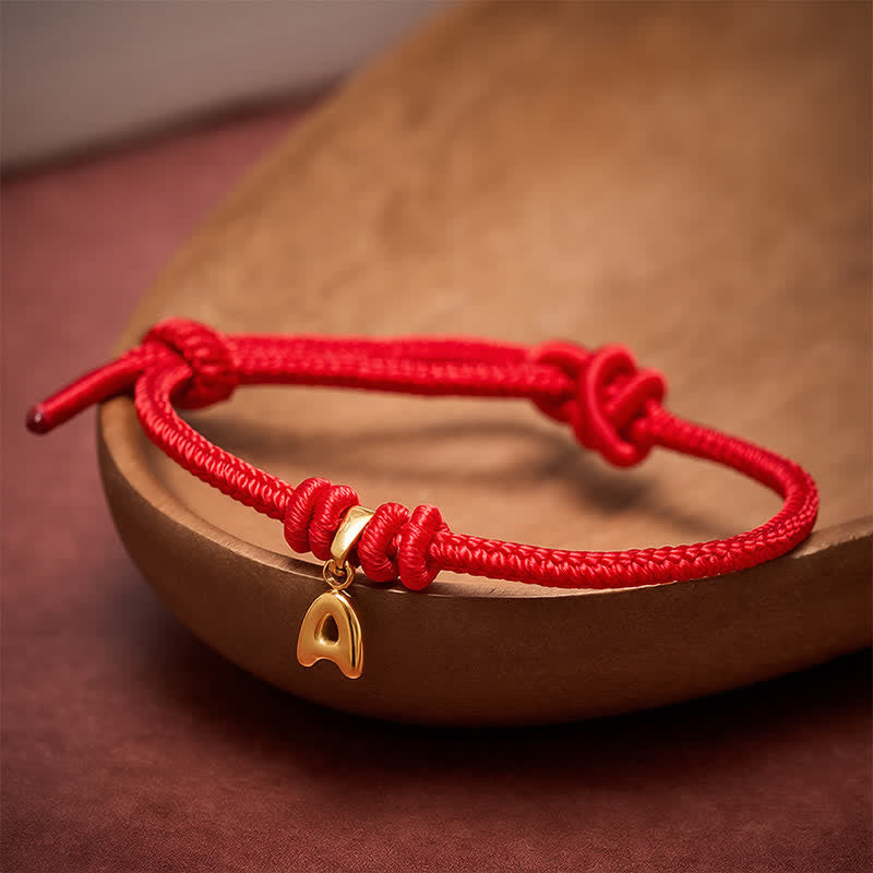 Buddha Stones Pulsera Faith de acero de titanio con letra roja - image 3