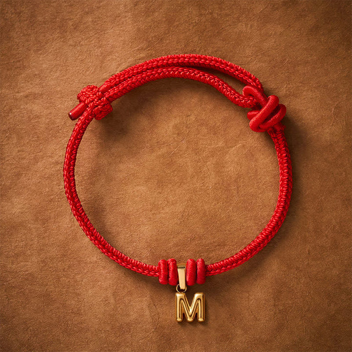 Buddha Stones Pulsera Faith de acero de titanio con letra roja - M - 6,7–7,5 pulgadas (17–19 cm) - image 35