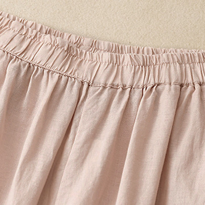 Pantalones cortos informales lisos con estampado de Buddha Stones para mujer, estilo harem con bolsillos. - image 21