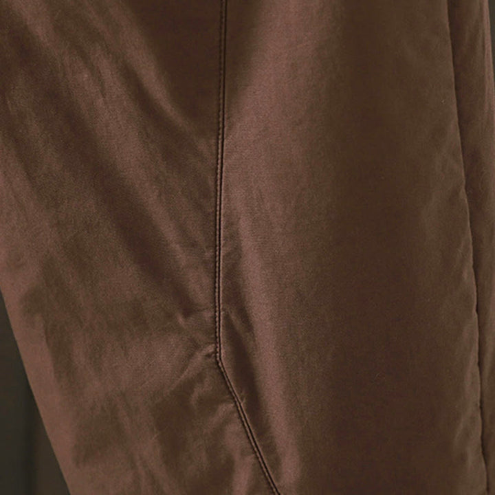 Pantalones térmicos tipo harem lisos para mujer con bolsillos, estampado de Buddha Stones. - image 11