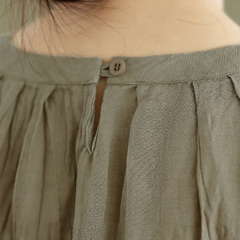 Chaleco sin mangas de cuello redondo para mujer con estampado de Buddha Stones y diseño sencillo para el verano. - image 6
