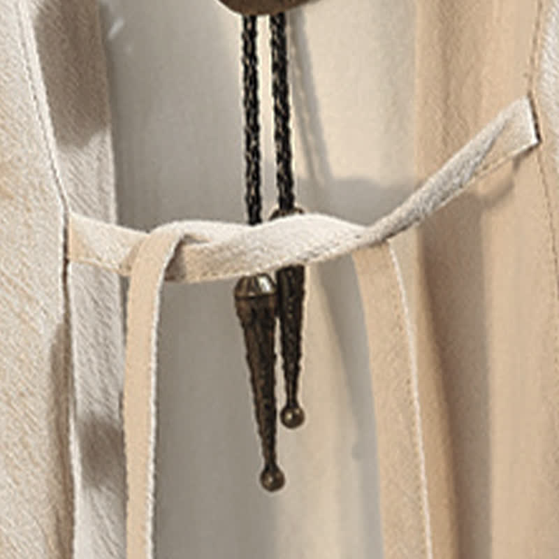 Buddha Stones Kimono de manga hasta el codo para hombre, estilo casual vintage, con bordado de grulla, ideal para primavera y verano. - image 27