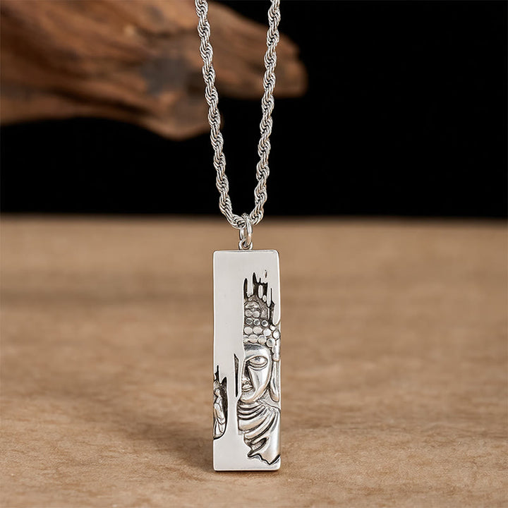 Amuleto de protección y fuerza de Buddha Stones Tathagata, collar con colgante de estilo vintage para la buena suerte. - image 16