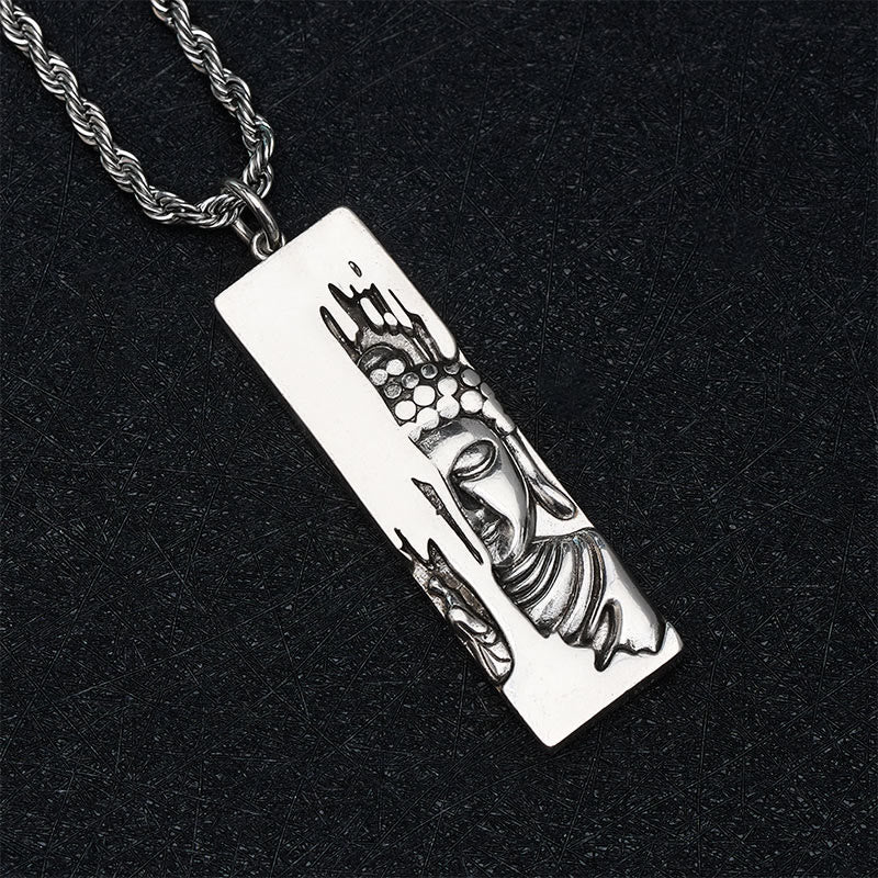 Amuleto de protección y fuerza de Buddha Stones Tathagata, collar con colgante de estilo vintage para la buena suerte. - image 18