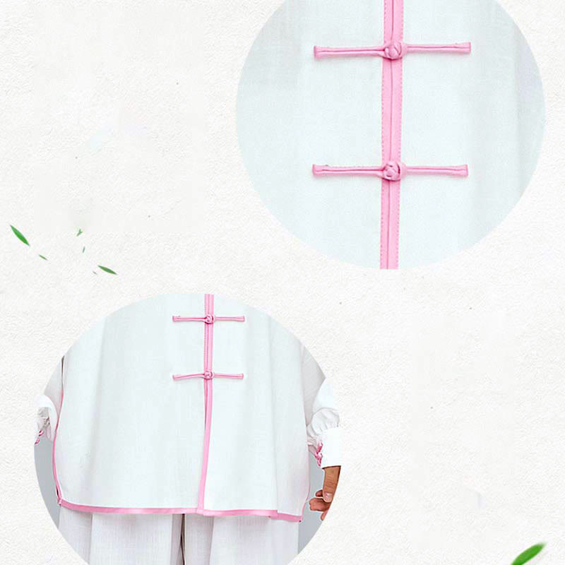Conjunto de ropa unisex con bordado de Buddha Stones para meditación, oración zen, práctica espiritual de tai chi y qigong - image 13