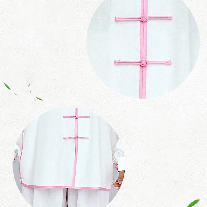 Conjunto de ropa unisex con bordado de Buddha Stones para meditación, oración zen, práctica espiritual de tai chi y qigong - image 13