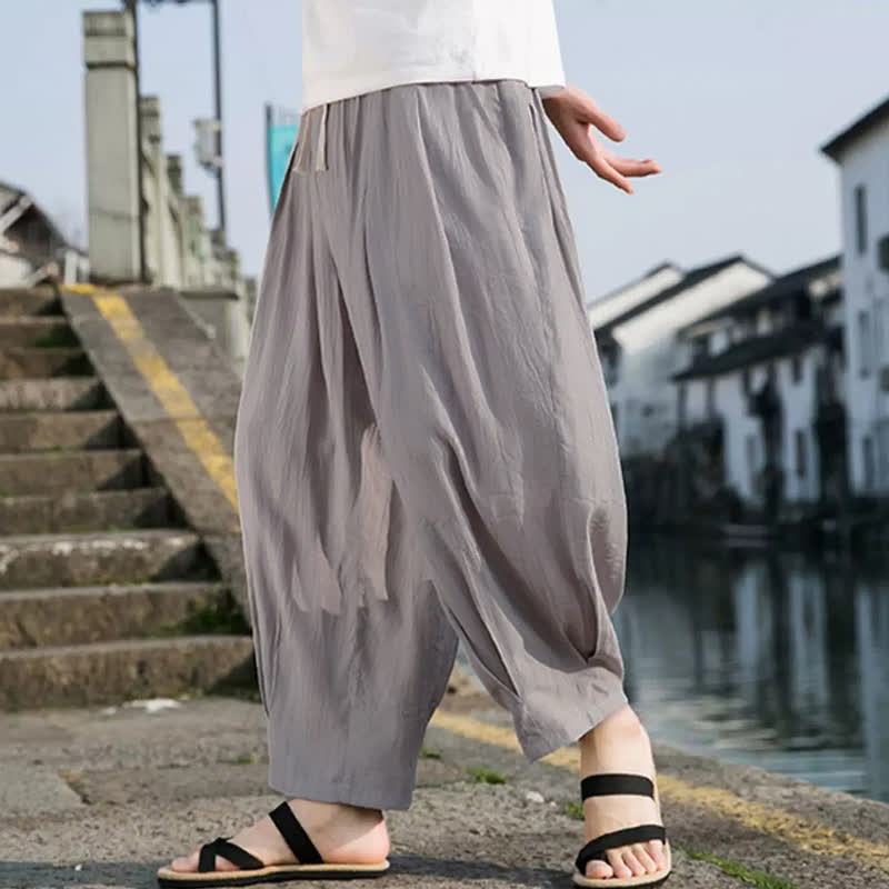 Buddha Stones Pantalones cortos casuales de verano con cordón ajustable para hombre, de pierna recta y bolsillo. - image 16