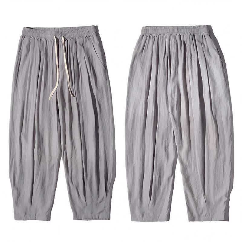 Buddha Stones Pantalones cortos casuales de verano con cordón ajustable para hombre, de pierna recta y bolsillo. - image 26