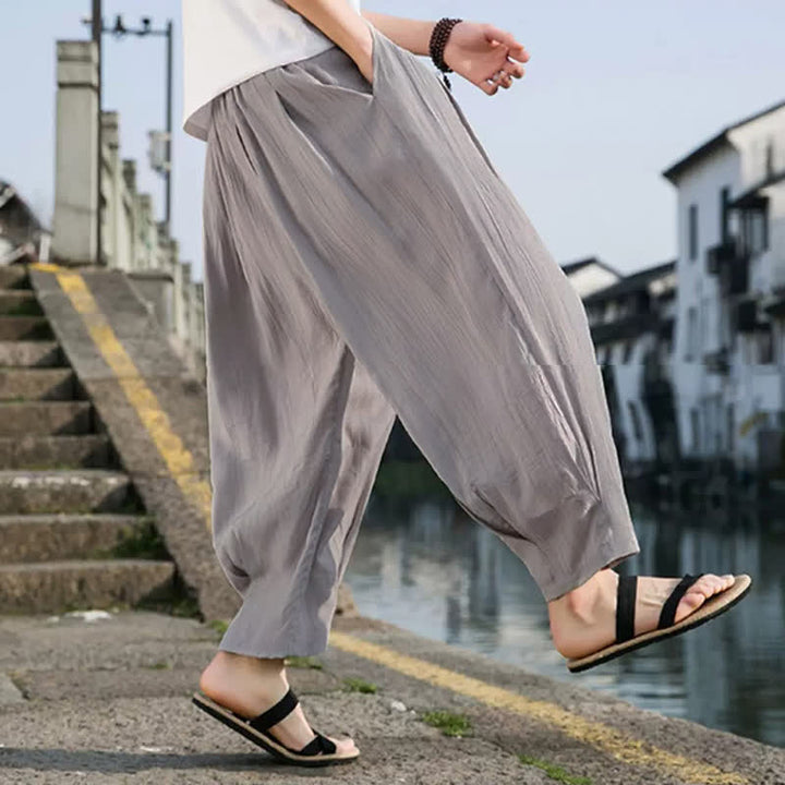 Buddha Stones Pantalones cortos casuales de verano con cordón ajustable para hombre, de pierna recta y bolsillo. - image 17