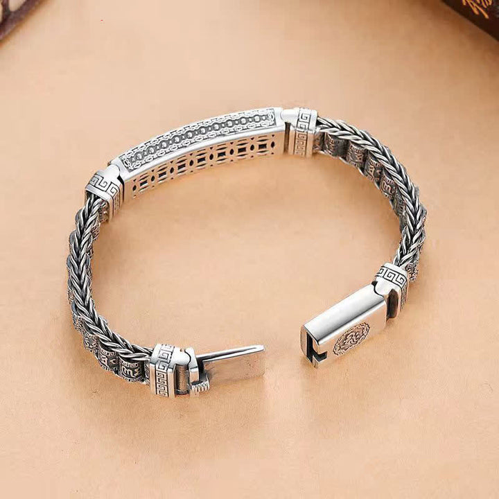 Buddha Stones Pulsera protectora de cobre Om Mani Padme Hum - image 2