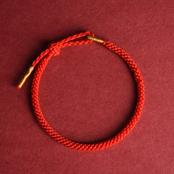 Buddha Stones Pulsera protectora ajustable tejida a mano con hilo rojo - image 7