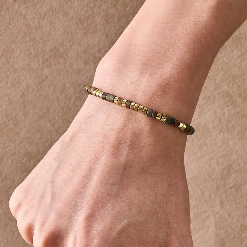 Buddha Stones Pulsera de cuentas poderosas de hematita - image 12