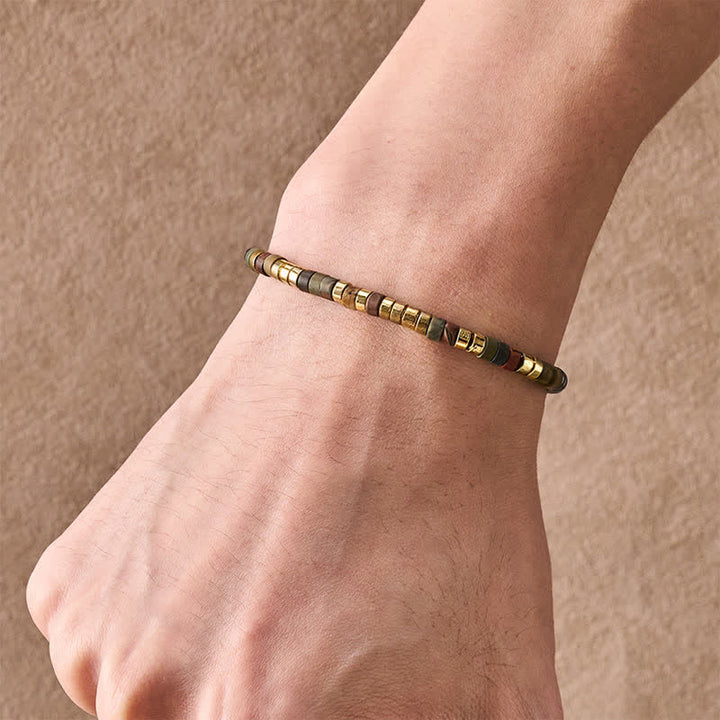 Buddha Stones Pulsera de cuentas poderosas de hematita - image 12