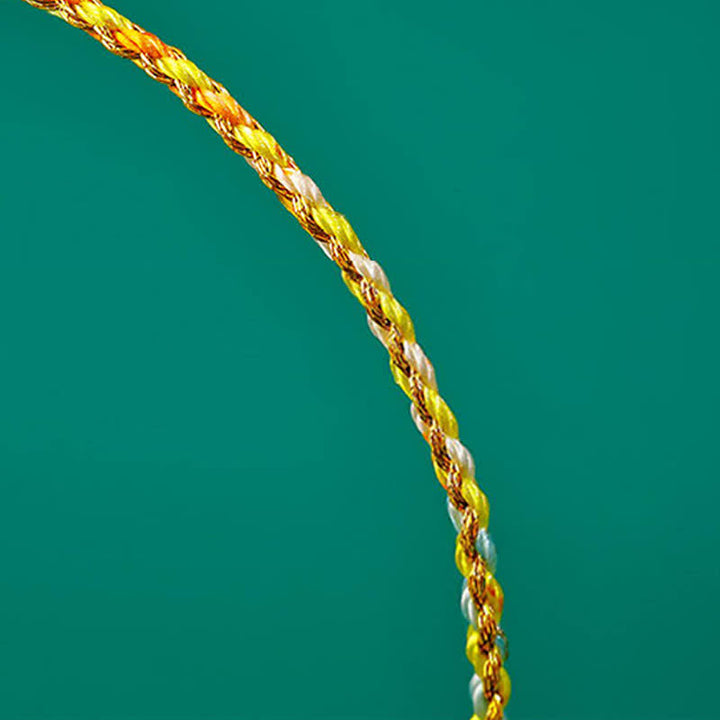 Buddha Stones Pulsera protectora de hilo fino y colorido, tejida a mano. - image 8