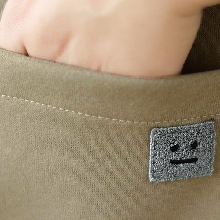 Buddha Stones Chaqueta minimalista de otoño para mujer, con botones y bolsillos. - image 11