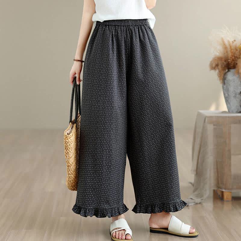 Buddha Stones Pantalones cortos casuales de primavera/verano con estampado floral para mujer, de pierna recta y con bolsillo. - image 2