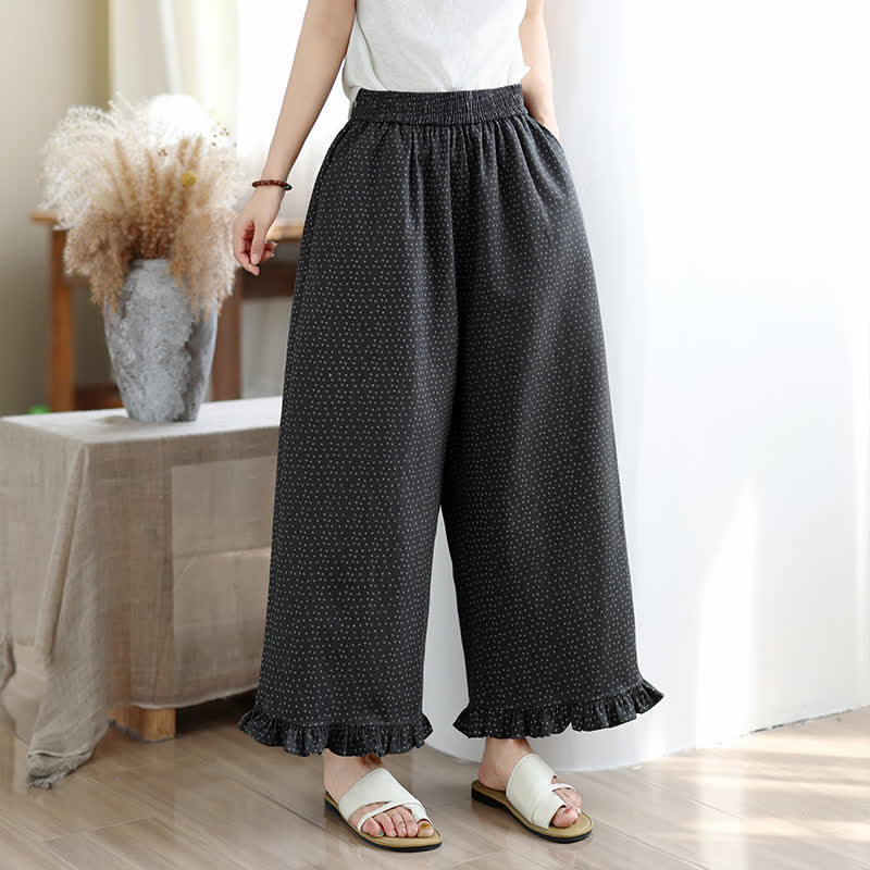 Buddha Stones Pantalones cortos casuales de primavera/verano con estampado floral para mujer, de pierna recta y con bolsillo. - Gris oscuro - US8-10, UK/AU12-14, EU40-42 (2XL) - image 0