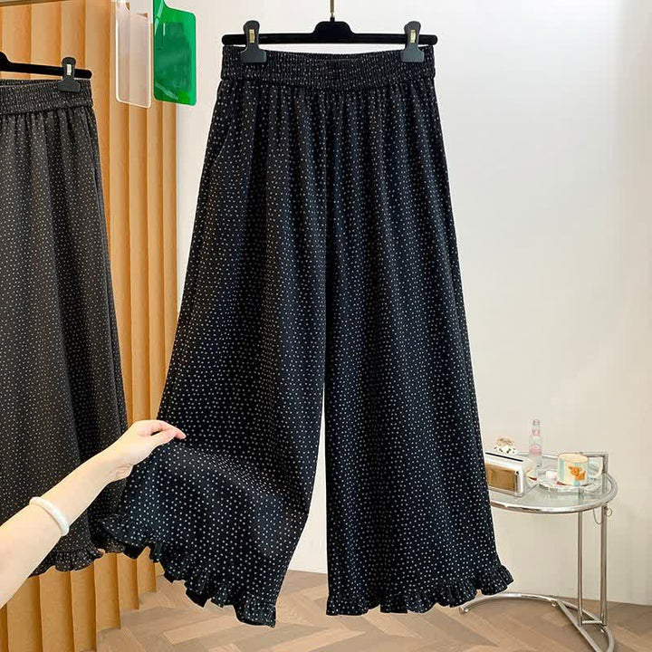 Buddha Stones Pantalones cortos casuales de primavera/verano con estampado floral para mujer, de pierna recta y con bolsillo. - Negro - US8-10, UK/AU12-14, EU40-42 (2XL) - image 11