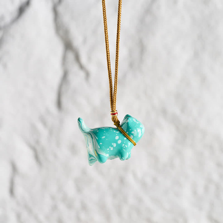 Buddha Stones Collar con dije de gato adorable y equilibrado - image 22