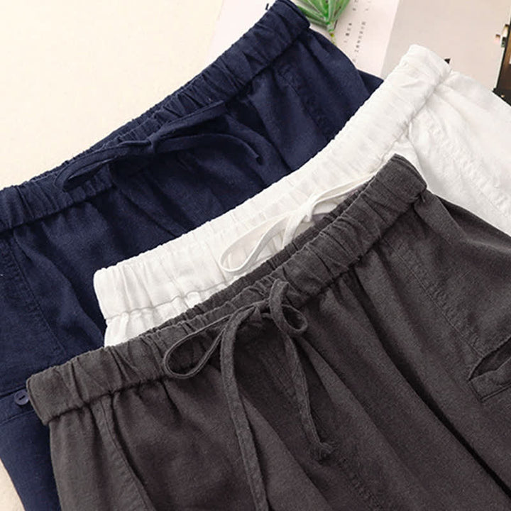 Falda de mujer con cintura elástica y corte en A, con cordón ajustable y estampado de Buddha Stones. - image 20