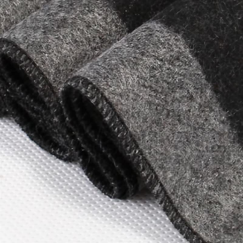 Bufanda de hombre cálida con borlas, rayas urbanas y estampado de Buddha Stones para otoño e invierno. - image 26