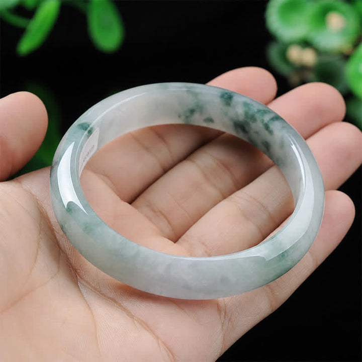 Brazalete de pulsera de prosperidad con bendición de la suerte de jade - image 2