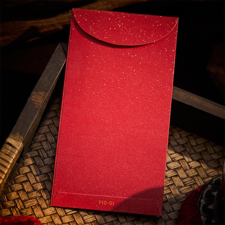 Buddha Stones Juego de 6 sobres rojos tradicionales chinos para la bendición del Año de la Cabra - image 10