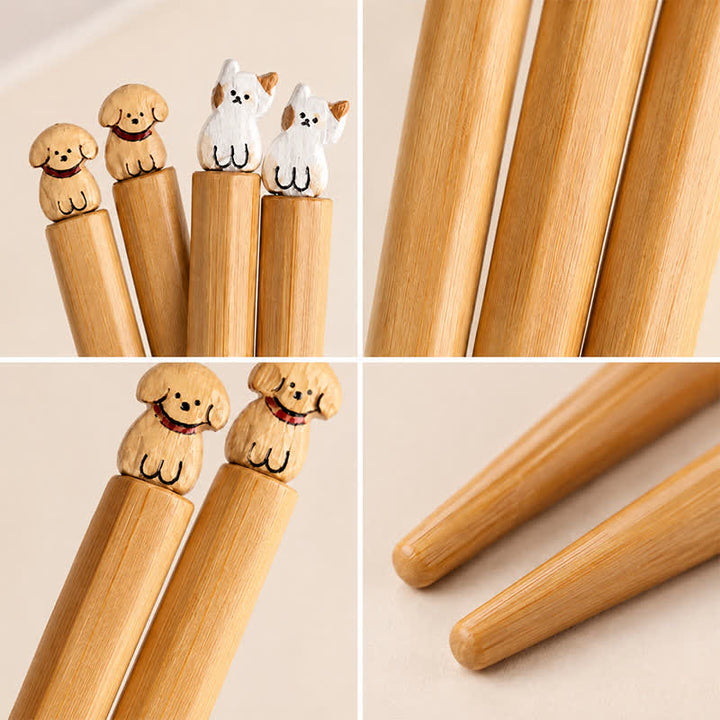 Buddha Stones Palillos de bambú estilo japonés para perros y gatos - image 11