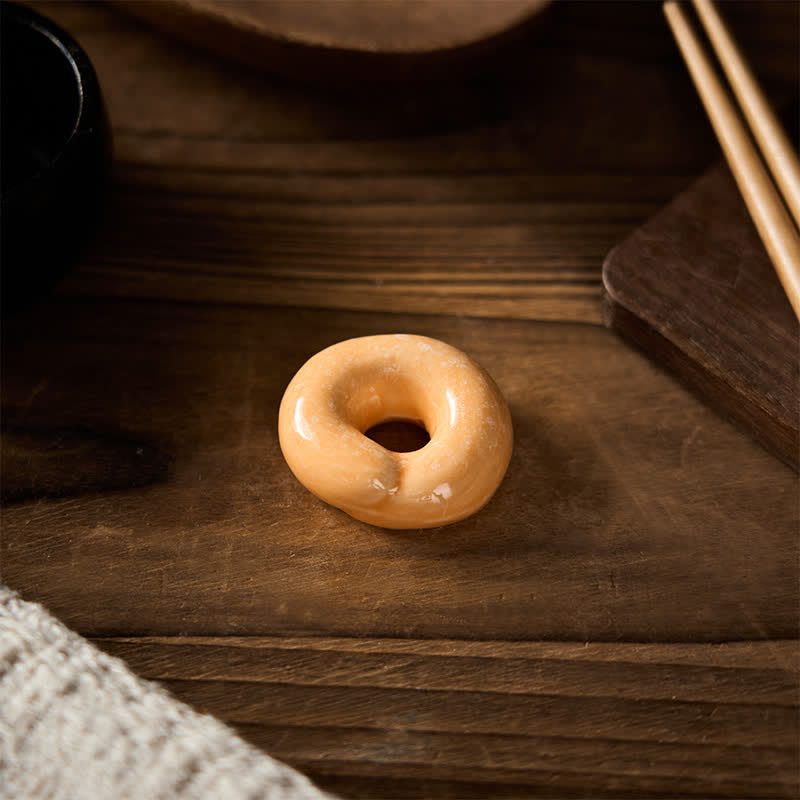 Buddha Stones Mini soporte para palillos de cerámica con forma de comida - image 18