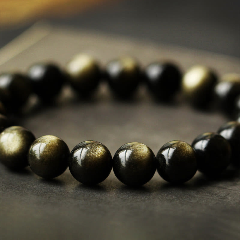Pulsera de protección de la riqueza, Plata de Ley 925 con Buddha Stones , zodíaco chino, Buda natal, brillo de oro Natural, obsidiana, ámbar - image 13