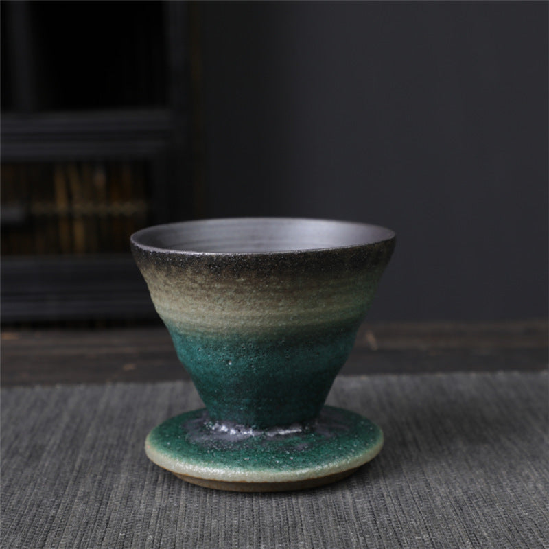 Taza de café de cerámica con diseño Vintage de Buddha Stones , taza de café expreso y té, 150ml