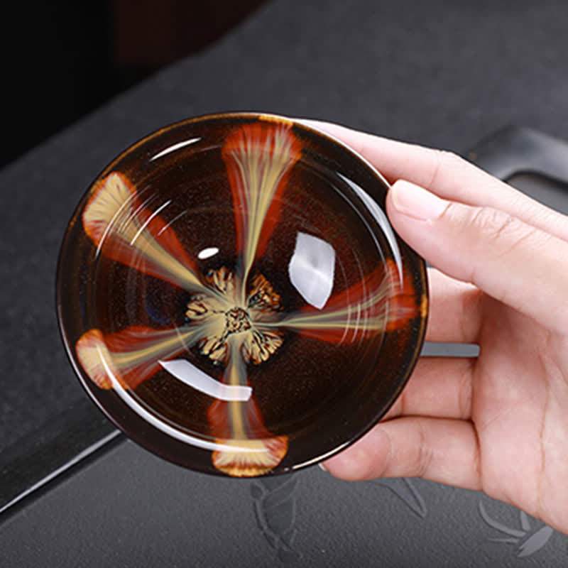 Tazas de té de cerámica coloridas con Buddha Stones para el hogar y la oficina - image 9