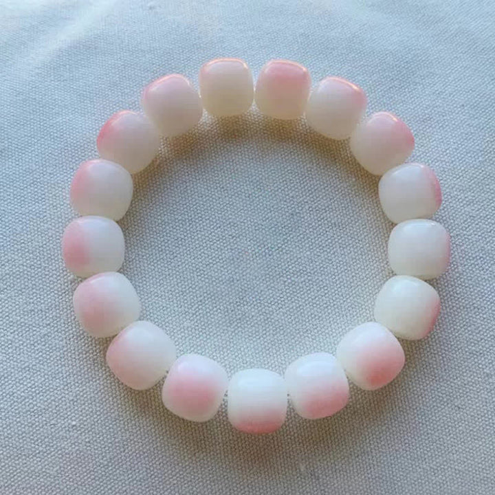 Pulsera de la paz con Buddha Stones, semillas naturales de Bodhi, pata encantadora, pata de gato de la suerte - Talón - image 12