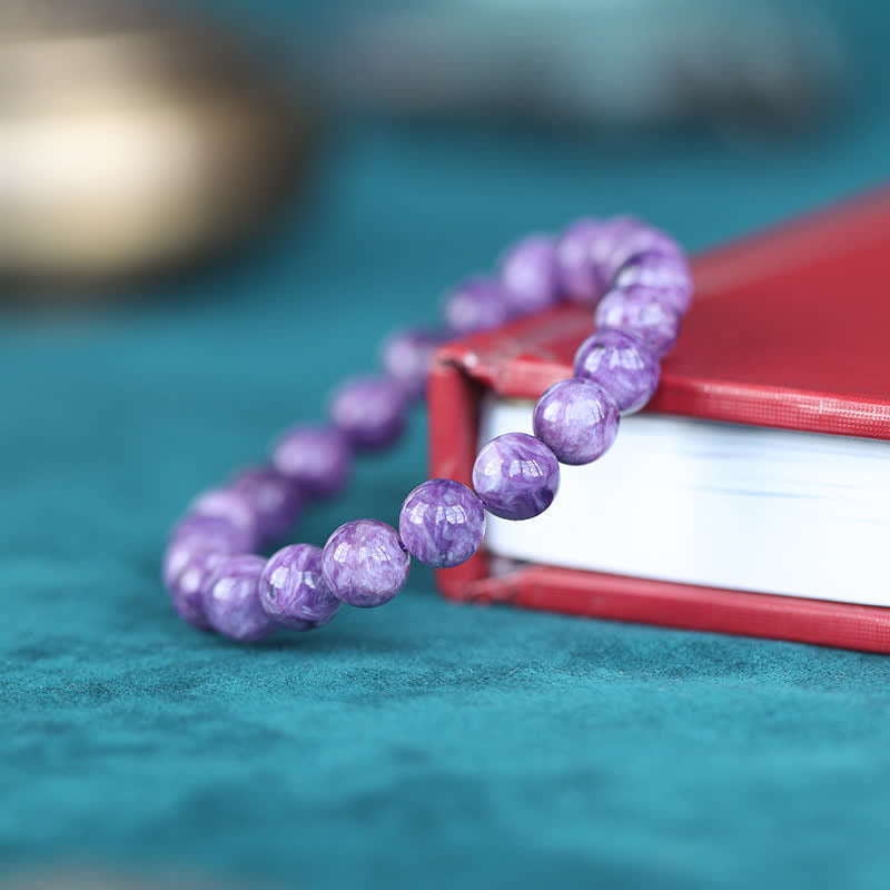 Pulsera de transformación positiva de cristal de amatista