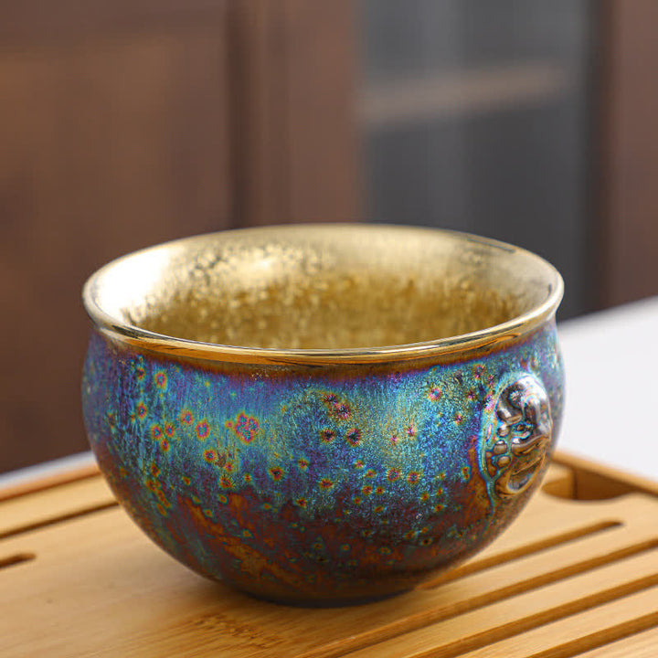 Tazas de té de cerámica coloridas de las Buddha Stones - image 17