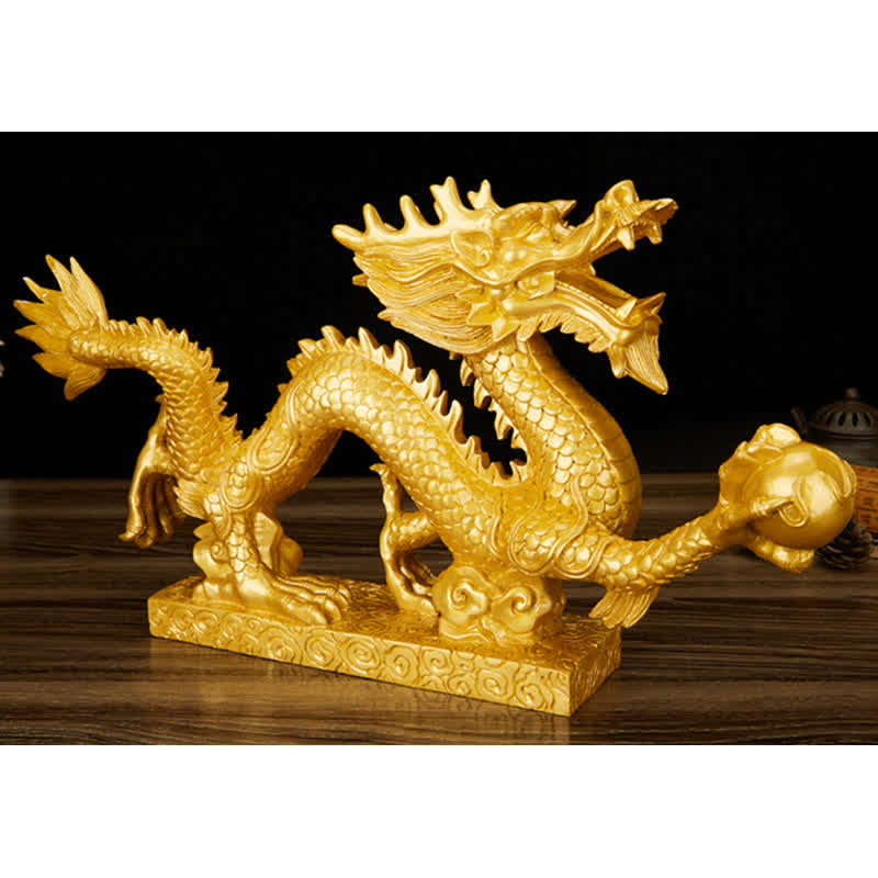 Buddha Stones Feng Shui Dragón Auspicioso Nube Riqueza Suerte Decoración - image 7