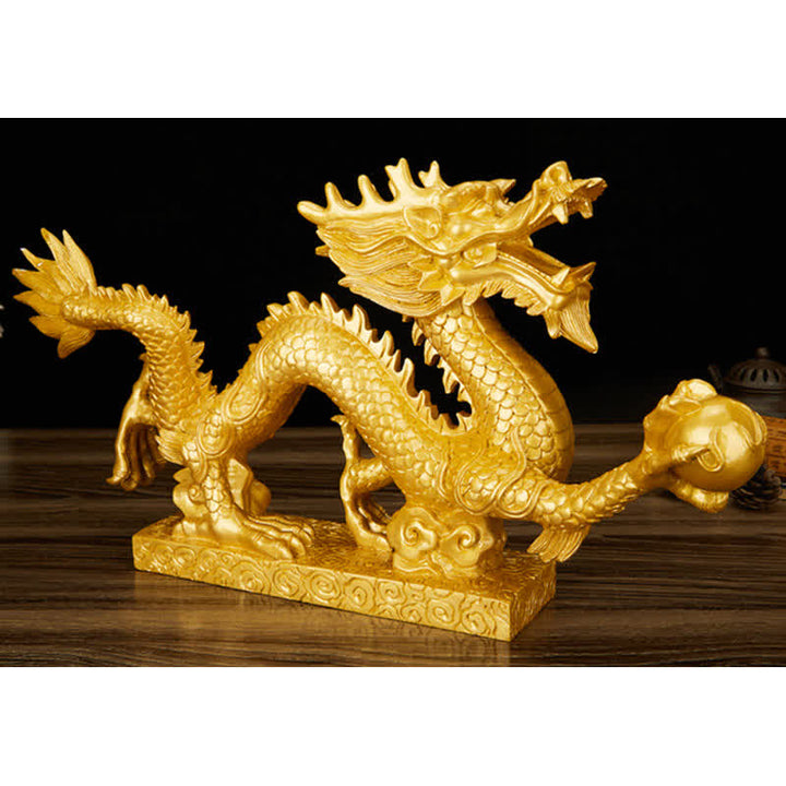 Buddha Stones Feng Shui Dragón Auspicioso Nube Riqueza Suerte Decoración - image 7