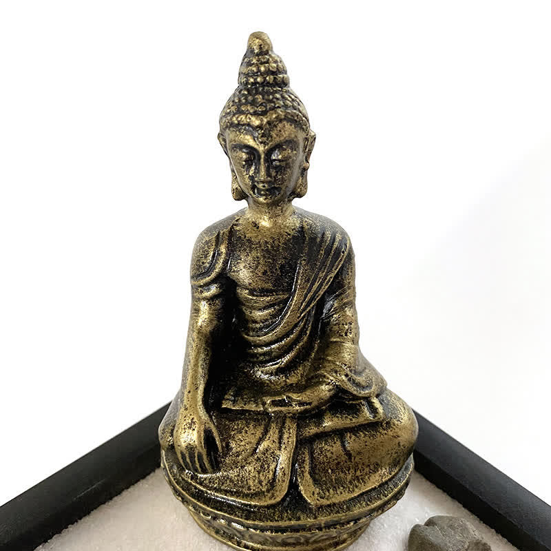 Símbolo De Buda Rocas Meditación Calma Jardín Zen Decoración Del Hogar