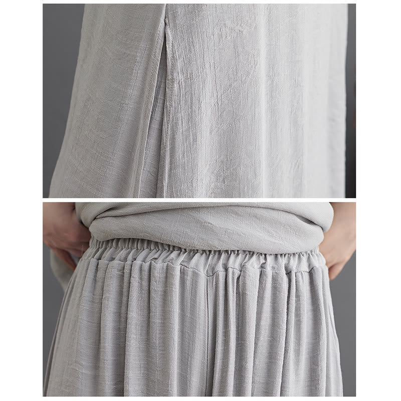 Conjunto de ropa de Yoga para mujer, Buddha Stones, patrón Simple, meditación, oración, práctica Zen espiritual, Yoga - image 6
