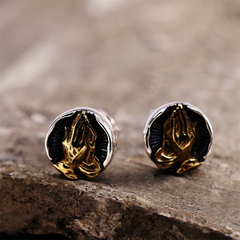 Pendientes de plata de ley 925 Namaste Igualdad