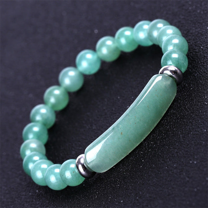 Pulsera curativa de piedras preciosas naturales hechas a mano con Buddha Stones