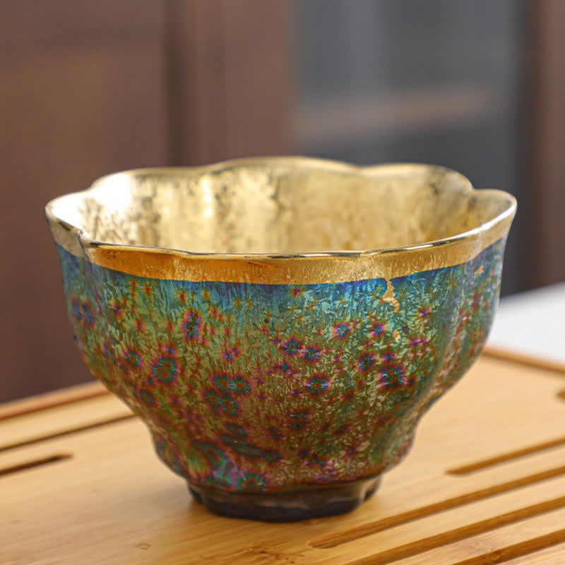 Tazas de té de cerámica coloridas de las Buddha Stones - Pétalo 9CMX5.7CMX145ML - image 18