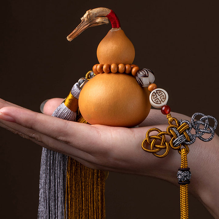 Buddha Stones, monedas Feng Shui, calabaza, nudo chino, monedas de la suerte, cinco emperadores, dinero, riqueza, borlas, decoración